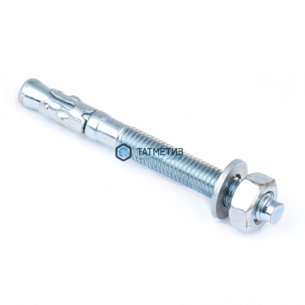 Анкер клиновой 20x200  ( 12 шт/уп) белый цинк -  магазин крепежа «ТАТМЕТИЗ»