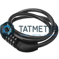 Замок тросовый  950мм, d 10мм, универсальный с кодовым механизмом// MATRIX -  магазин «ТАТМЕТИЗ»