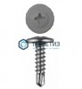 Саморез п/ш сверло 4,2x25  RAL 7024 |  «ТАТМЕТИЗ» Саморез п/ш сверло 4,2x25  RAL 7024 -  магазин крепежа «ТАТМЕТИЗ»