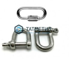 Соединитель цепей с гайкой  4  (200 шт/уп) -  магазин крепежа «ТАТМЕТИЗ»