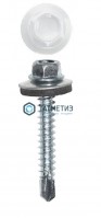 Саморез окраш.кров. 4,8х35 /9003/ DAXMER MS (10х250) -  магазин крепежа «ТАТМЕТИЗ»