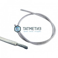 Трос с ПВХ стальной оц.10-8 (100 м/бух) ТК / МС | «ТАТМЕТИЗ» Трос с ПВХ стальной оц.10-8 (100 м/бух) ТК / МС - магазин крепежа «ТАТМЕТИЗ»