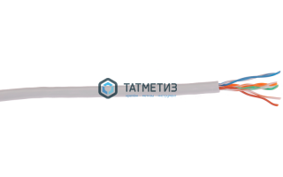 Витая пара U/UTR категория 5е 4 пары 24 AWG solid PVC серый -  магазин крепежа «ТАТМЕТИЗ»