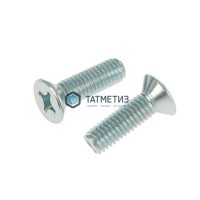 Винт потай DIN 965 оц 6х 12  ( 500 шт/уп) МС -  магазин крепежа «ТАТМЕТИЗ»