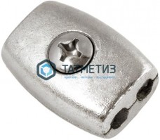 Зажим "Бочонок" 4  (100 шт/уп) -  магазин крепежа «ТАТМЕТИЗ»
