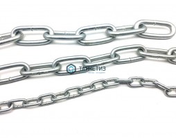 Цепь DIN 763 дл.зв. оц. 4  (40 м/бух) -  магазин крепежа «ТАТМЕТИЗ»