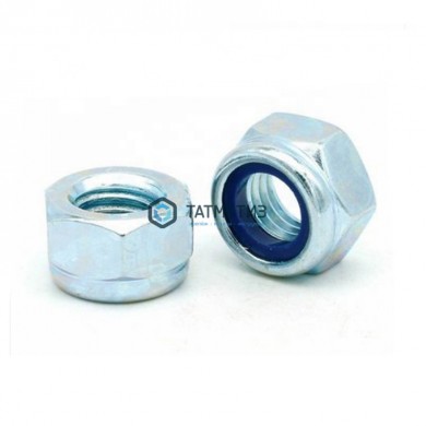 Гайка самоконтр DIN 985, оц М16 КП10 | «ТАТМЕТИЗ» Гайка самоконтр DIN 985, оц М16 КП10 - магазин крепежа «ТАТМЕТИЗ»