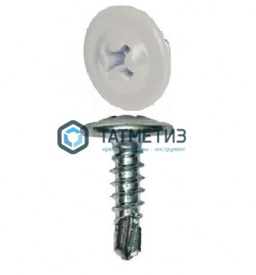 Саморез п/ш сверло 4,2x19  RAL 9006 |  «ТАТМЕТИЗ» Саморез п/ш сверло 4,2x19  RAL 9006 -  магазин крепежа «ТАТМЕТИЗ»