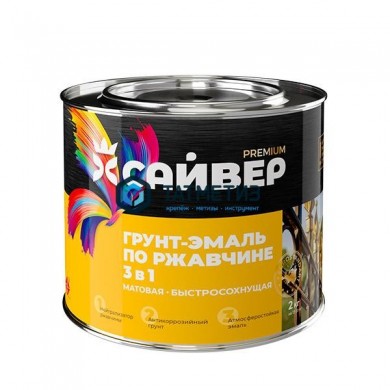 Грунт-эмаль по ржавчине ХВ 3 в 1 Сайвер БЕЛАЯ 20 кг | «ТАТМЕТИЗ» Грунт-эмаль по ржавчине ХВ 3 в 1 Сайвер БЕЛАЯ 20 кг - магазин крепежа «ТАТМЕТИЗ»