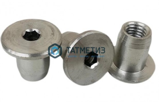 Гайка Эриксона плоск/гл.внутр/шестигр АРТ 9262 А1 M 8X15 -  магазин крепежа «ТАТМЕТИЗ»