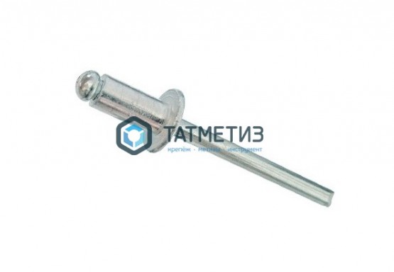 Заклепки ZK ал/ст 4,8x14 (500 шт/уп) ТК | «ТАТМЕТИЗ» Заклепки ZK ал/ст 4,8x14 (500 шт/уп) ТК - магазин крепежа «ТАТМЕТИЗ»