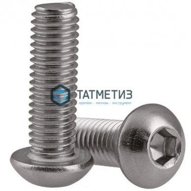 Винт ISO 7380 А2 M 6х22 | «ТАТМЕТИЗ» Винт ISO 7380 А2 M 6х22 - магазин крепежа «ТАТМЕТИЗ»