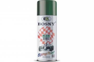 Краска аэроз. BOSNY 520 мл. №037  ЗЕЛЕНАЯ ТРАВА -  магазин «ТАТМЕТИЗ»