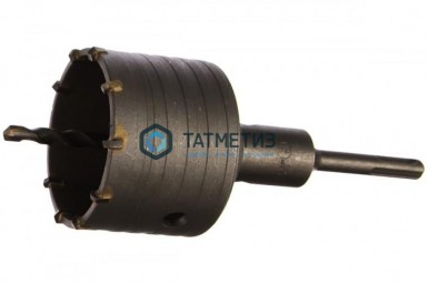 Коронка ЗУБР "МАСТЕР" буровая, коническая посадка центрирующего сверла, SDS-Plus хвостовик, в сборе, -  магазин крепежа «ТАТМЕТИЗ»