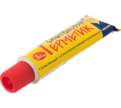 Герметик силиконовый БЕСЦВЕТНЫЙ туба НБХ 40мл. -  магазин крепежа «ТАТМЕТИЗ»