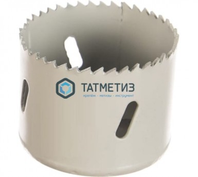 Коронка по металлу   22мм, биметал., до 38мм, мелкий зуб 10 TPI №309 HSSE M42 Co8% ПрофОснастка -  магазин крепежа «ТАТМЕТИЗ»