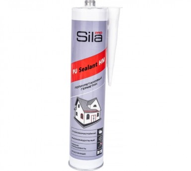 Полиуретановый герметик SILA PRO PU Sealant HM GREY высокомод.СЕРЫЙ RAL 7004 280 мл -  магазин «ТАТМЕТИЗ»