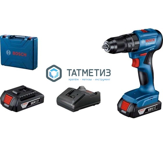 Дрель-шуруповерт аккумуляторная Bosch GSB 185-LI,2x2.0Aч,18V-20 Дрель-шуруповерт аккумуляторная Bosch GSB 185-LI,2x2.0Aч,18V-20