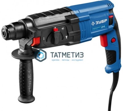 Перфоратор SDS-plus, ЗУБР Профессионал, 750Вт, реверс, горизонтальный, 2.6 Дж, 0-1100 об/мин, 0 | «ТАТМЕТИЗ» Перфоратор SDS-plus, ЗУБР Профессионал, 750Вт, реверс, горизонтальный, 2.6 Дж, 0-1100 об/мин, 0 - магазин крепежа «ТАТМЕТИЗ»