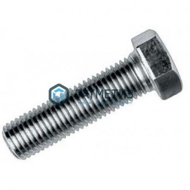 Болт М14 х 80 DIN 933 оц. (уп 25 кг / 244 шт)* Z | «ТАТМЕТИЗ» Болт М14 х 80 DIN 933 оц. (уп 25 кг / 244 шт)* Z - магазин крепежа «ТАТМЕТИЗ»